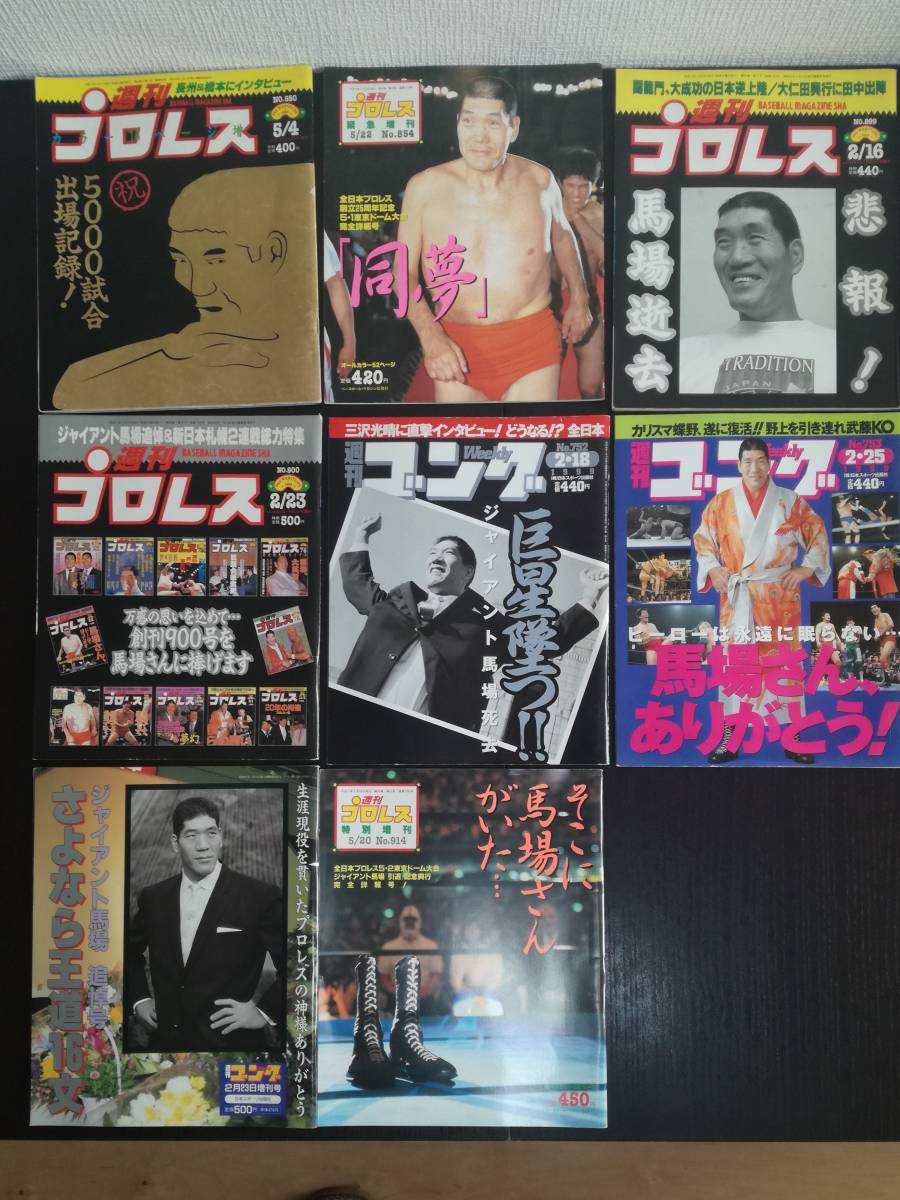 新しい到着 三沢光晴写真集週刊プロレス週刊ゴングセット ienomat.com.br