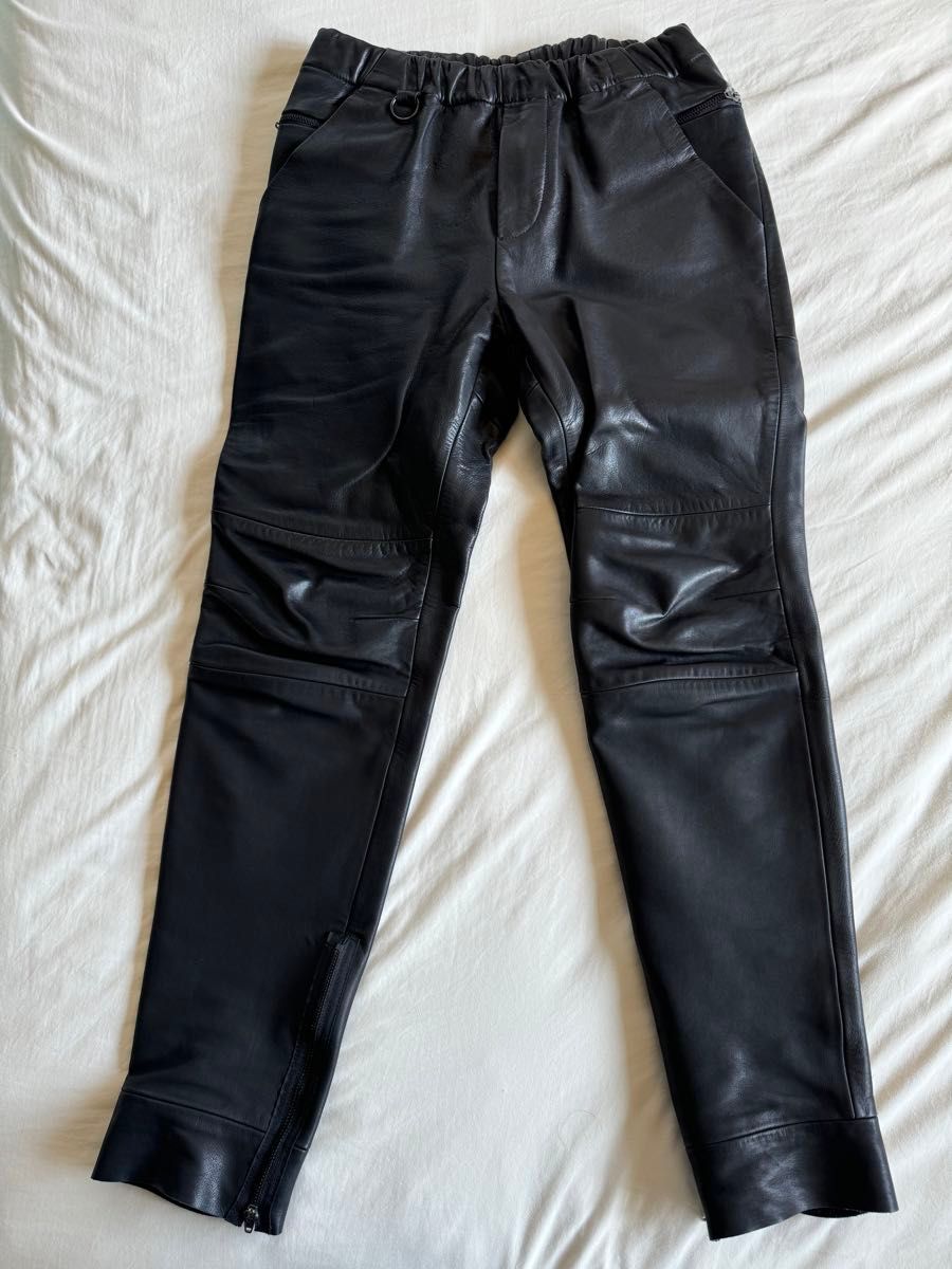 sunsea サンシー 19AW / レザー フリーマーケット パンツ / 2 sunsea サンシー 19AW / レザー フリーマーケット パンツ / 2