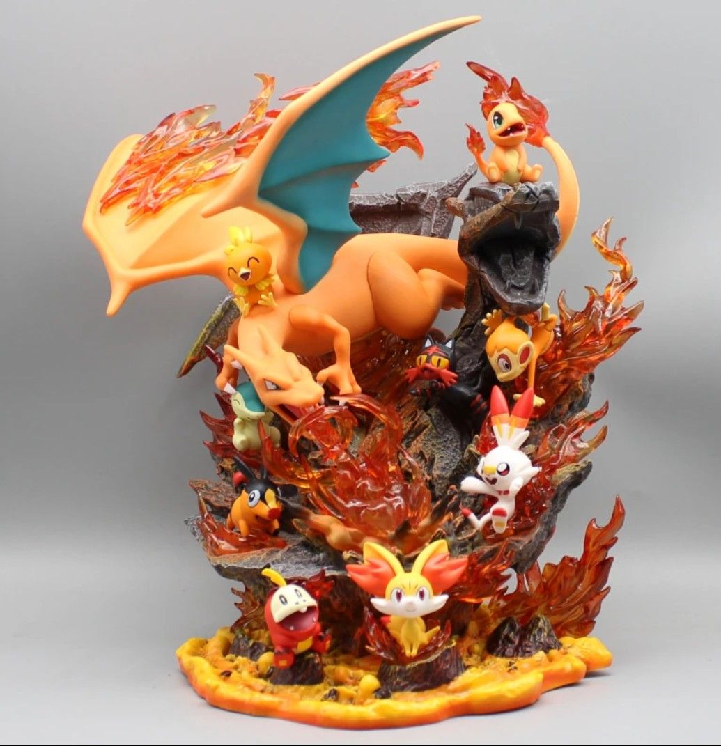即日発送】32cm ポケモンフィギュア 完成品 リザードン ガレージ 即日発送】32cm ポケモンフィギュア 完成品 リザードン ガレージ