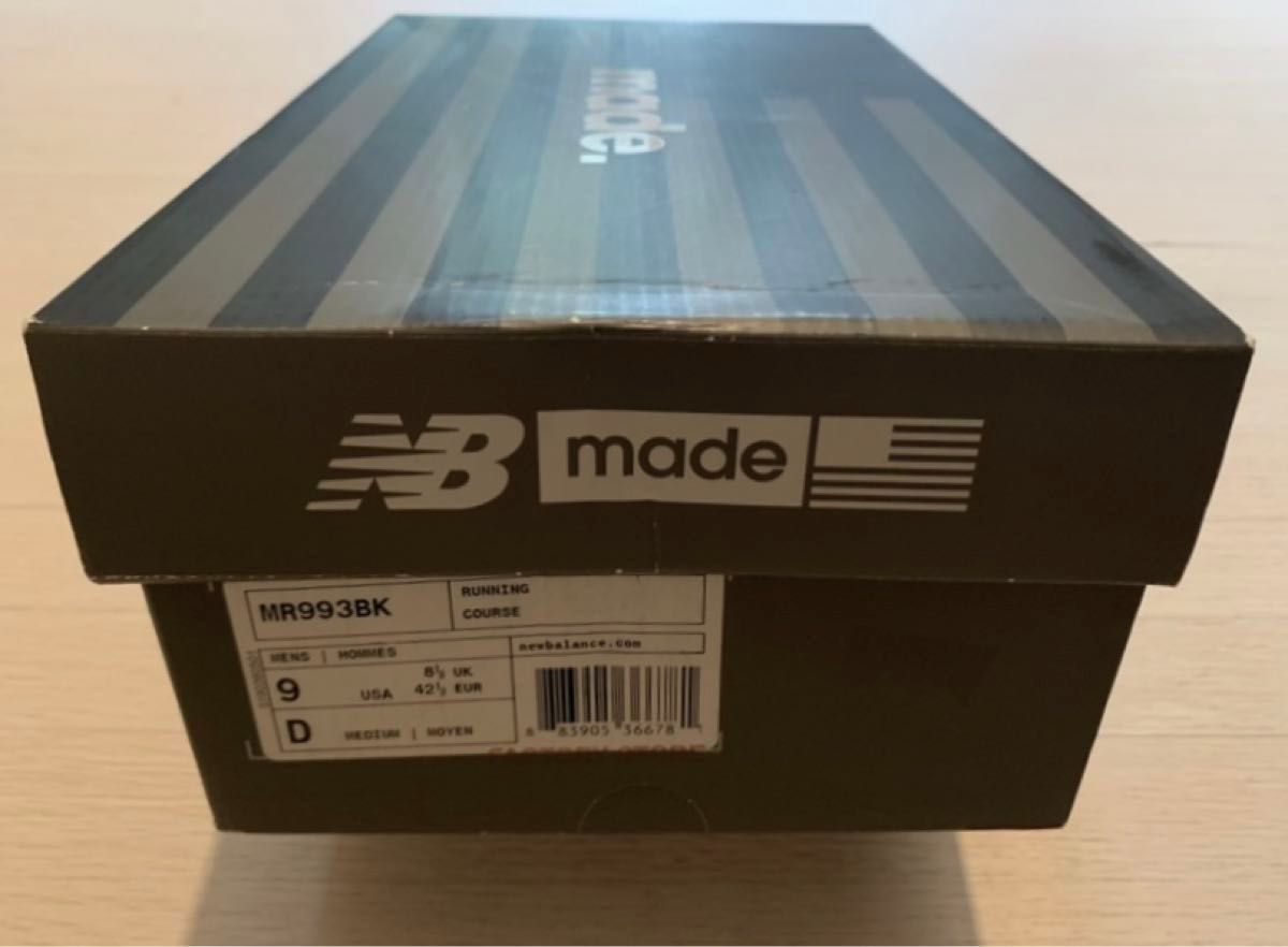 値下げ不可 美品 27cm new balance mr993 bk 993 black 992 値下げ不可 美品 27cm new balance mr993 bk 993 black 992