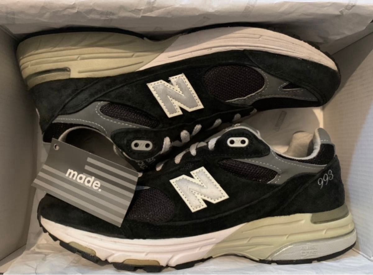 値下げ不可 美品 27cm new balance mr993 bk 993 black 992 値下げ不可 美品 27cm new balance mr993 bk 993 black 992