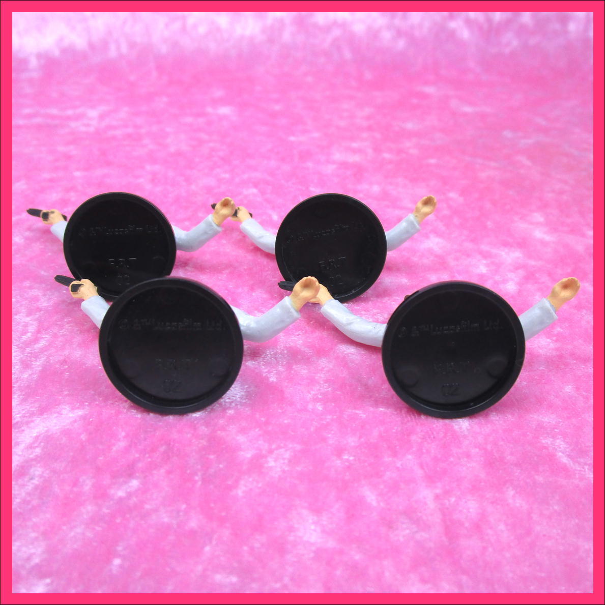 スターウォーズ チョコエッグ フルタ フィギュア ディズニー ★ 2.ハン・ソロ ×4 Used 美品_画像7