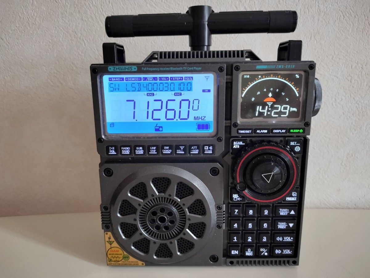 値下げ 新品同様 ZHWHIS ZWS-C919 広帯域多機能ラジオ｜Yahoo