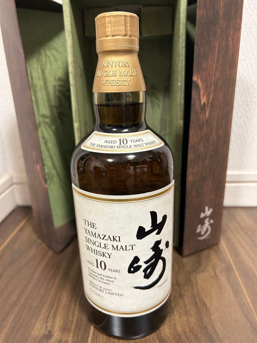 未開栓 サントリー 山崎 10年 シングルモルト ホワイトラベル 未開栓 サントリー 山崎 10年 シングルモルト ホワイトラベル