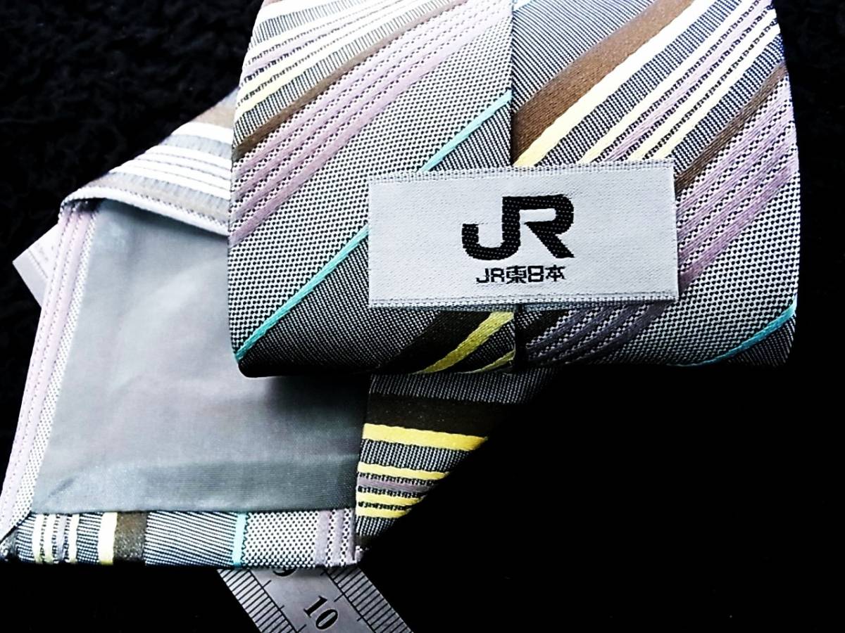 ***:.*:K1289 прекрасный товар JR восток японский галстук! электропоезд * железная дорога 