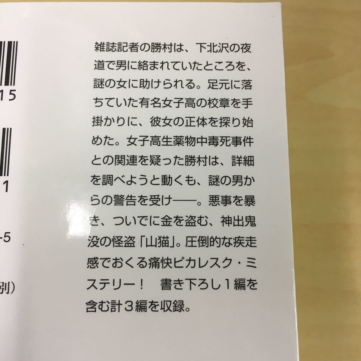 山猫 黒羊の挽歌 神永学 角川文庫_画像5