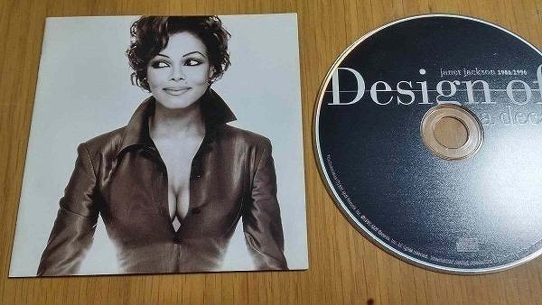 【CD】 セル品 ケース・ジャケ無し・歌詞カードあり JANET JACKSON ジャネット・ジャクソン アルバム DESIGN OF A DECADE_画像1