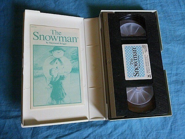 【ビデオ】 VHS ビデオ スノーマン The SNOWMAN セル品_画像2