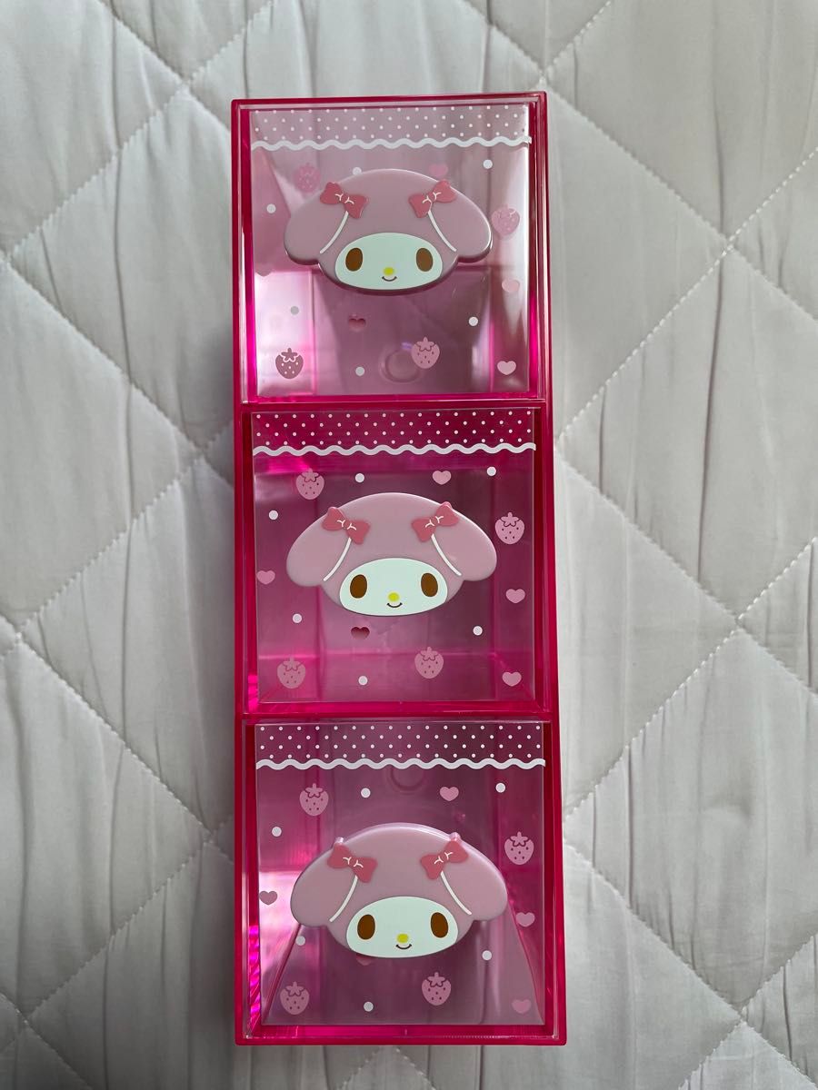 サンリオ マイメロディ 収納ボックス ケース 小物入れ レトロ サンリオ マイメロディ 収納ボックス ケース 小物入れ レトロ