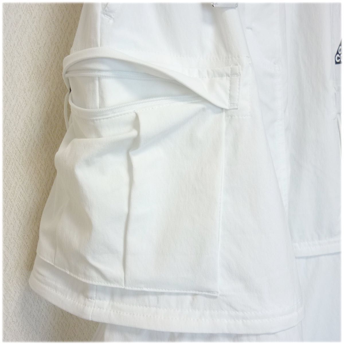【ラッピング無料】 新品(レディースM)ナイキ 2WAY ジップオフスカート 白 ACG NIKE ボトムス