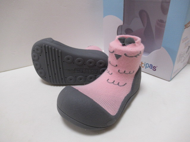  новый товар *Attipas [ati Pas ] пинетки 13.5cm розовый детская обувь 