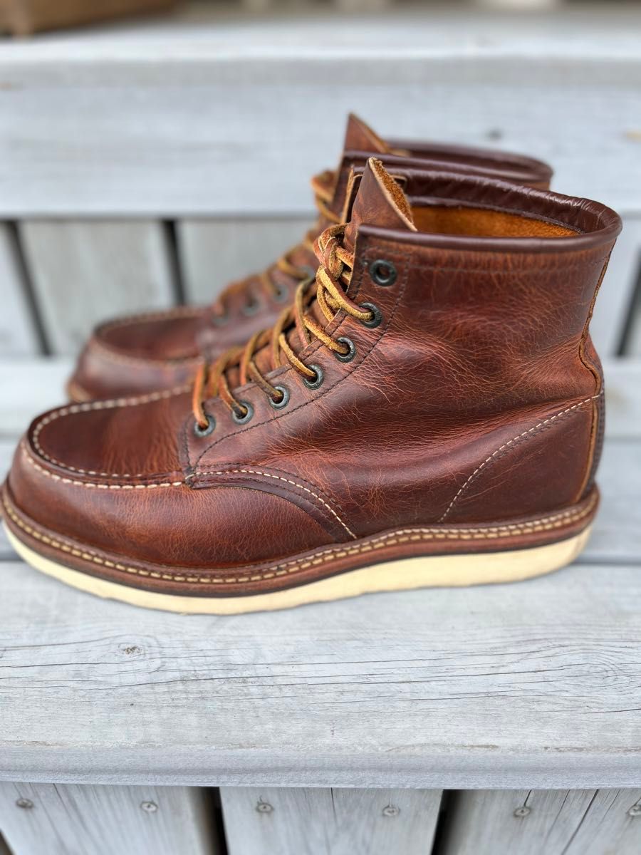 RED WING レッドウィング 1907 6inch Classic Moc 26cm USA製 RED WING レッドウィング 1907 6inch Classic Moc 26cm USA製