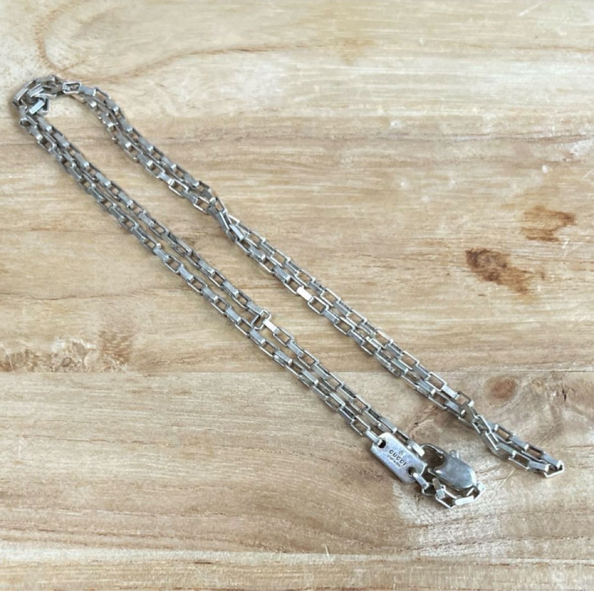 GUCCIグッチ ベネチアンチェーンSILVER 925 約50cm|Yahoo GUCCIグッチ ベネチアンチェーンSILVER 925 約50cm|Yahoo