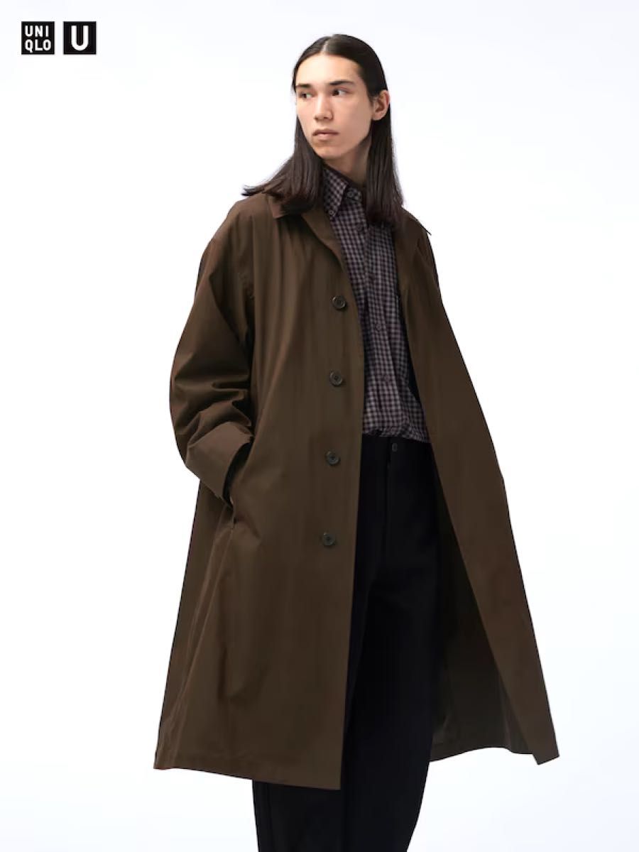 UNIQLO U 2024年秋物新作 オーバーサイズステンカラーコート 各 UNIQLO U 2024年秋物新作 オーバーサイズステンカラーコート 各