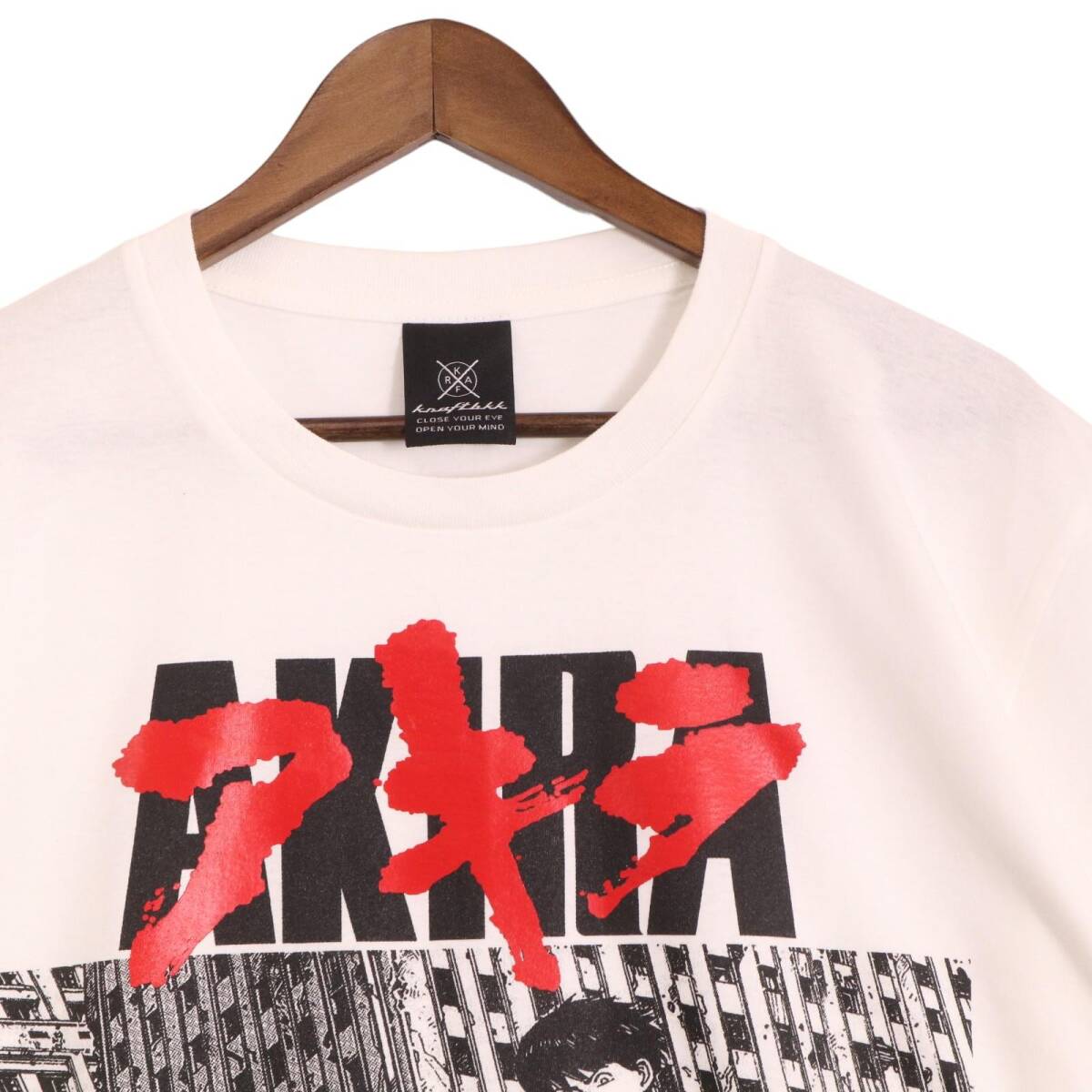 AKIRA アキラ プリント Tシャツ 白 XL // ネオ東京 金田正太郎 AKIRA アキラ プリント Tシャツ 白 XL // ネオ東京 金田正太郎