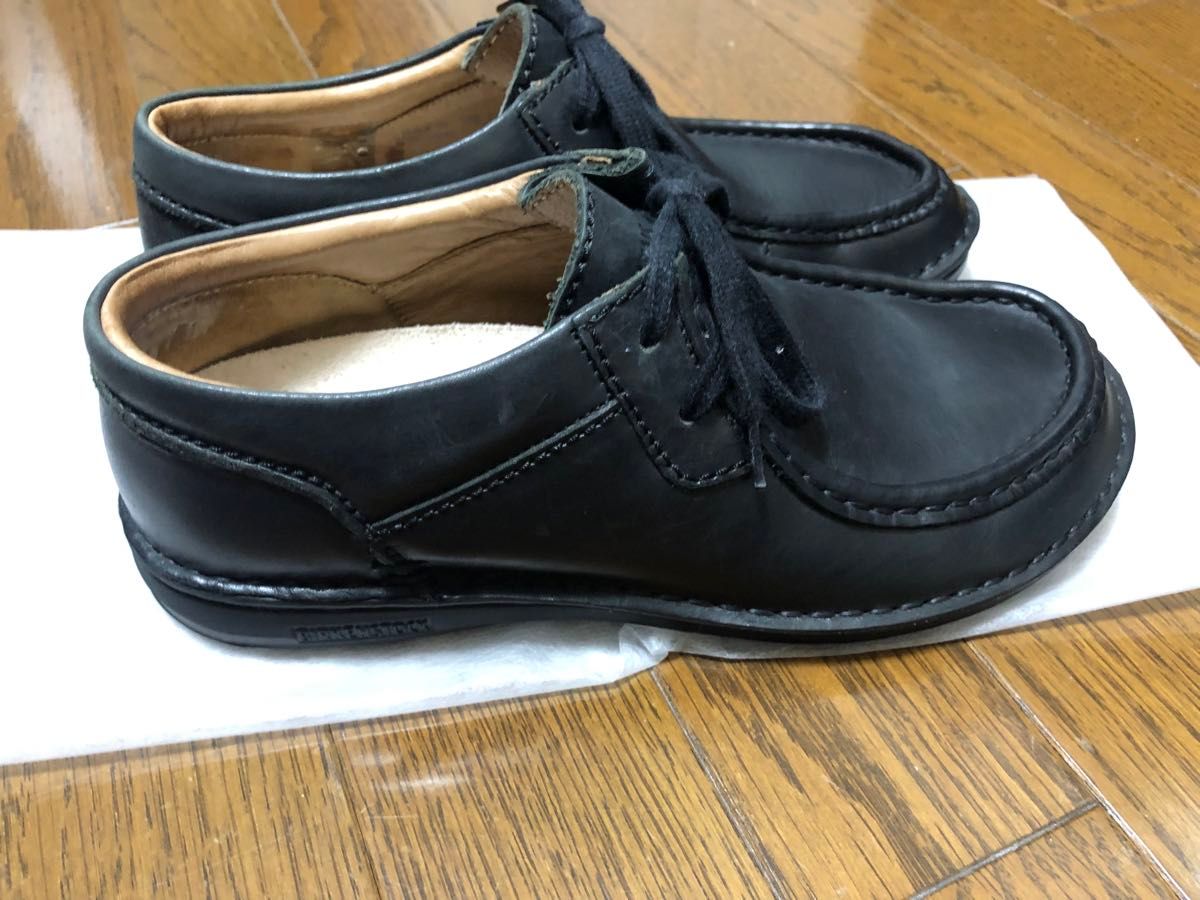 美品【ビルケンシュトック】パサデナ37 【24】ブラックソール 美品【ビルケンシュトック】パサデナ37 【24】ブラックソール