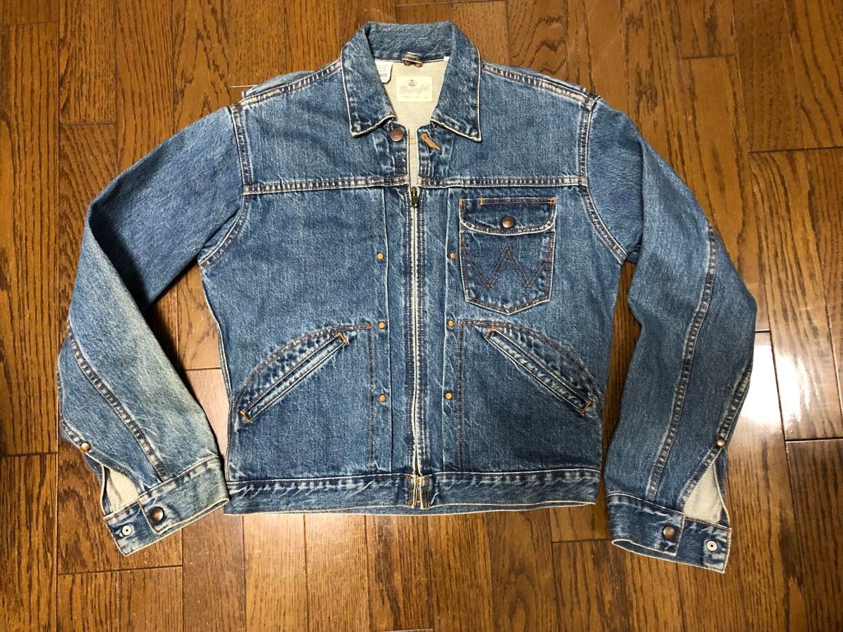 90s ラングラーWrangler 11MJZ復刻 デニムジャケット Mサイズ 90s ラングラーWrangler 11MJZ復刻 デニムジャケット Mサイズ