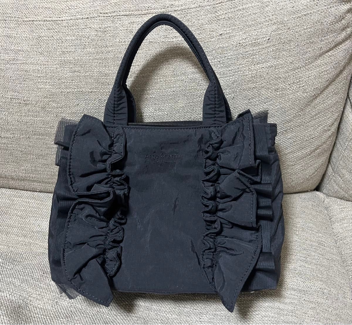 しまむら 辻希美 Ange Charme フリル2WAY ショルダーバッグ しまむら 辻希美 Ange Charme フリル2WAY ショルダーバッグ