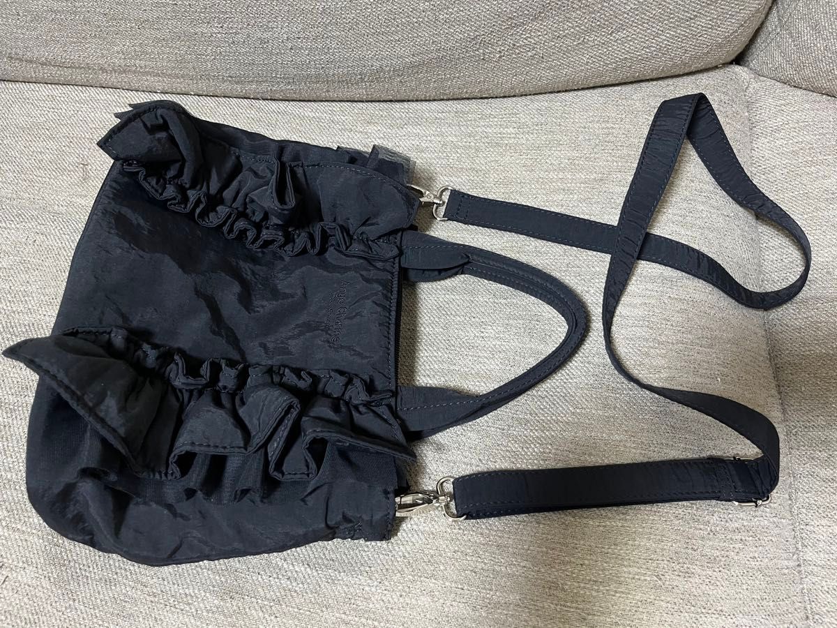 しまむら 辻希美 Ange Charme フリル2WAY ショルダーバッグ しまむら 辻希美 Ange Charme フリル2WAY ショルダーバッグ