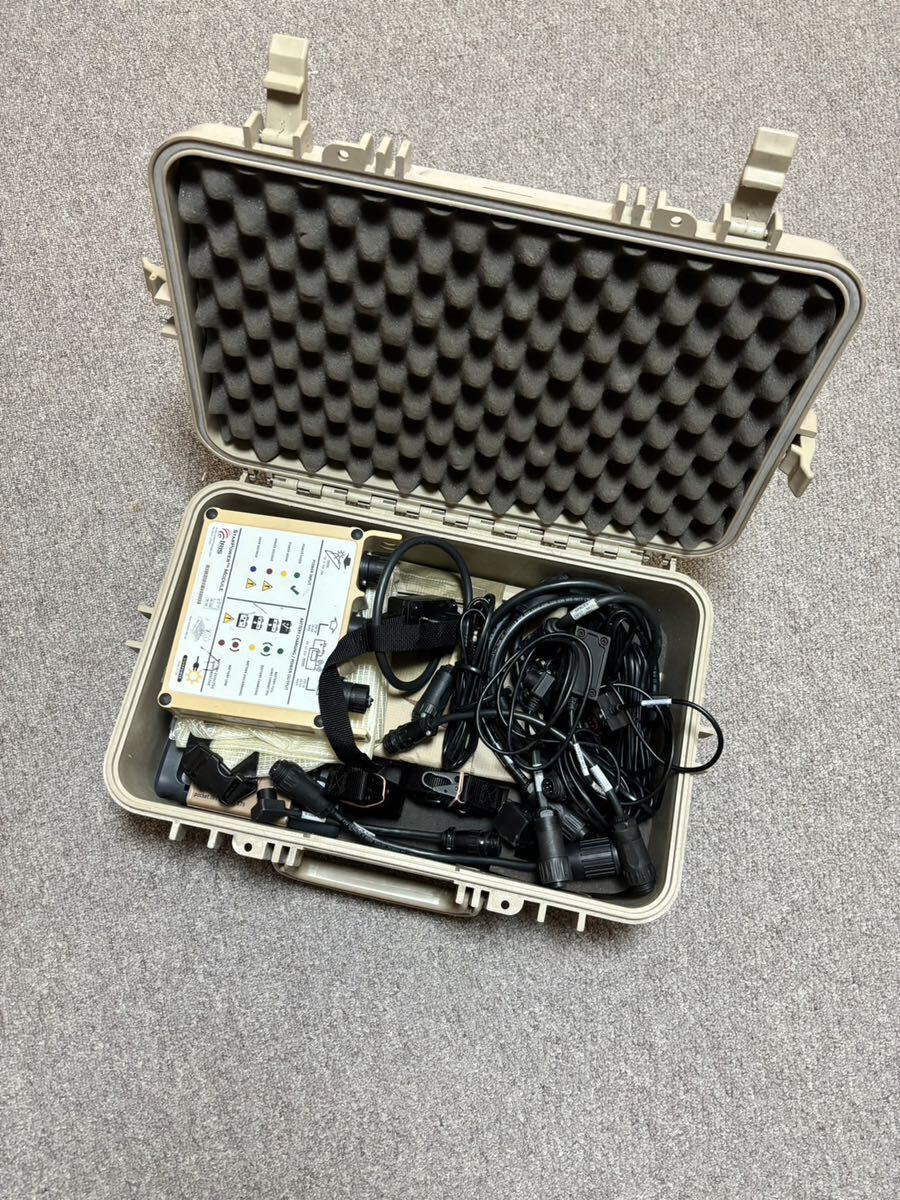 米軍 実物 IRIS/SolarPanel PortableKit ソーラーシステム フルセット 携帯 軍用無線 キャンプ 防災 災害時