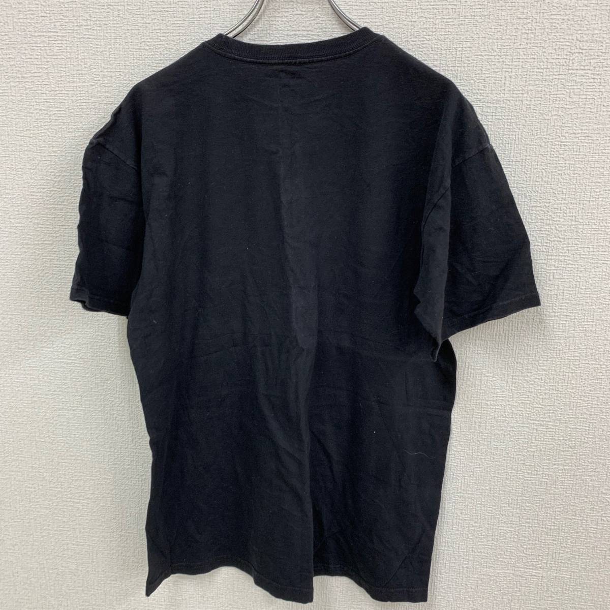 アディダス トレフォイルロゴ 黒 コットン 半袖 Tシャツ Mサイズ