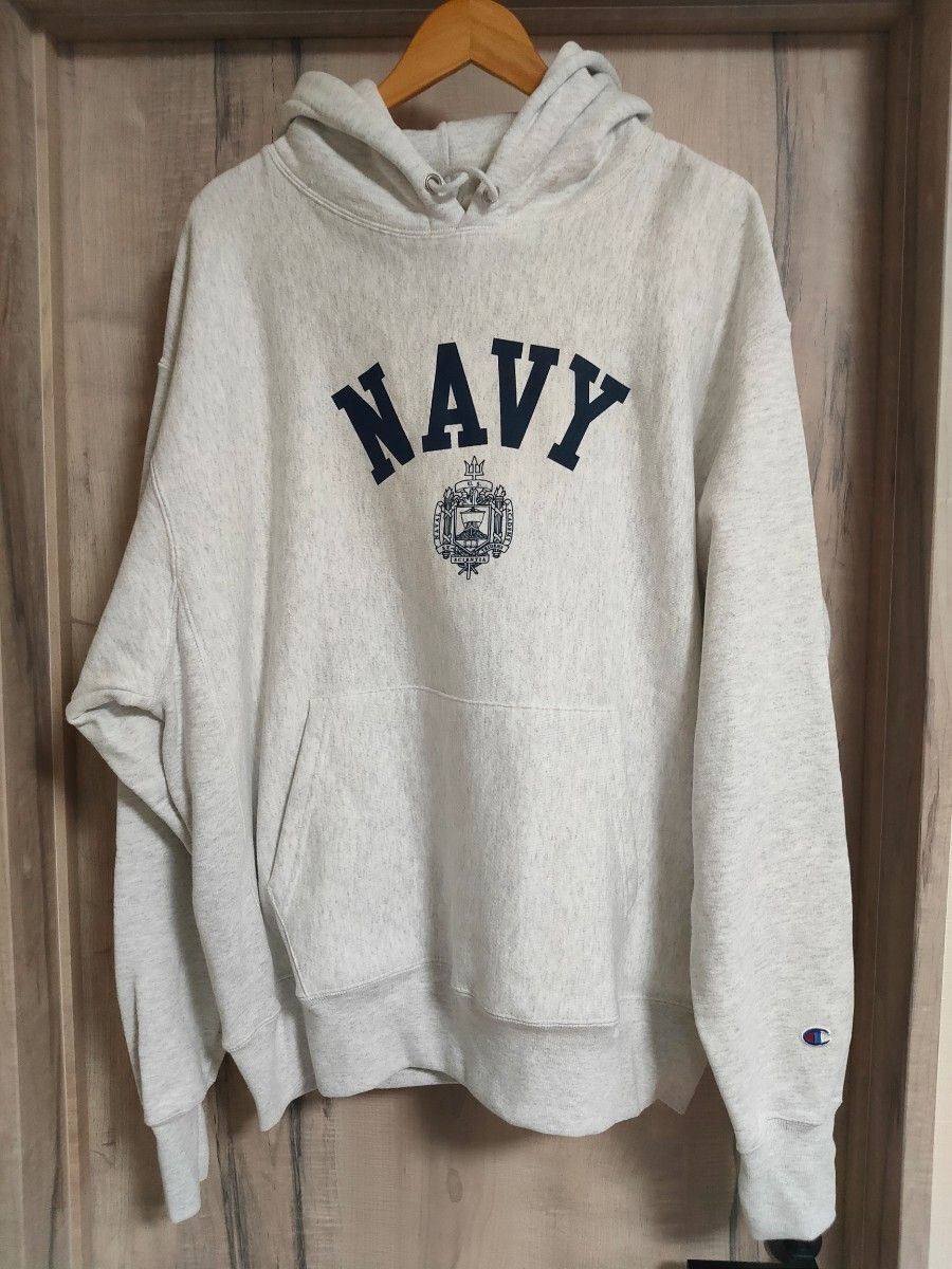 XXL 新品 champion チャンピオン リバースウィーブ US NAVY XXL 新品 champion チャンピオン リバースウィーブ US NAVY