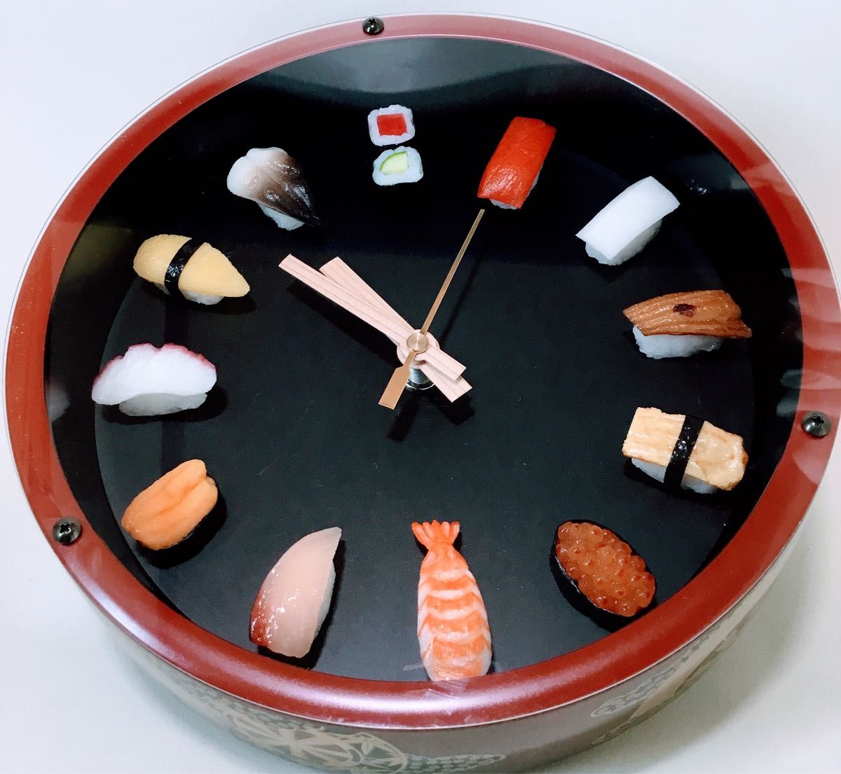 希少品】食品サンプル 寿司時計 寿司モチーフ 掛け時計|Yahoo 希少品】食品サンプル 寿司時計 寿司モチーフ 掛け時計|Yahoo