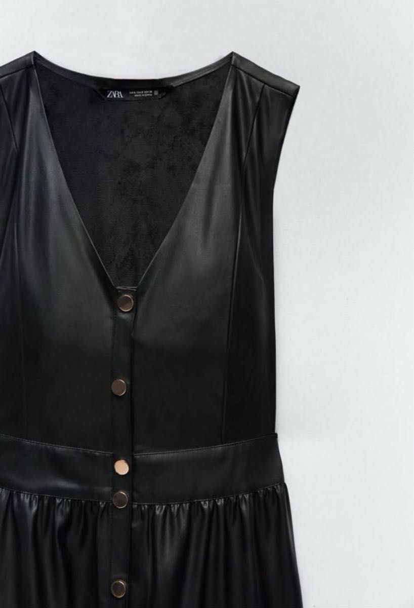 ZARA ザラ フェイクレザーワンピース|Yahoo!フリマ(旧PayPay ZARA ザラ フェイクレザーワンピース|Yahoo!フリマ(旧PayPay