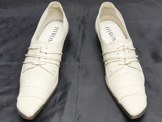 即決 HIROMU TAKAHARA 25 5cm レザーバターナイフシューズ 即決 HIROMU TAKAHARA 25 5cm レザーバターナイフシューズ