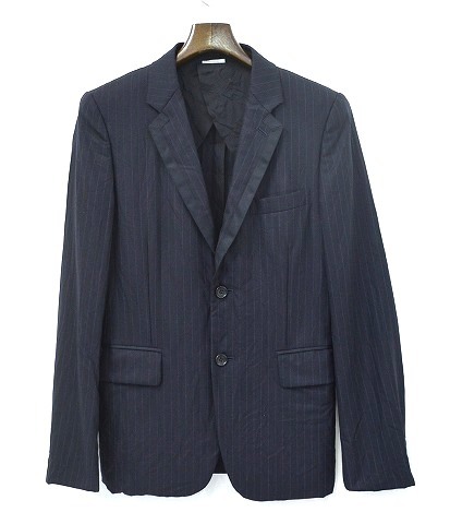 COMME des GARCONS HOMME PLUS（コムデギャルソン オム プリュス）AD2011 制品洗い2Bジャケット テーラードジャケット XS BLACK ブルゾン