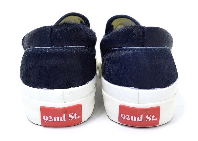 92nd Street Shoe Makers (ナインティセカンドストリート シューメーカーズ) ポニースリッポン NAVY US10 PONY SLIP-ON スニーカー_画像4