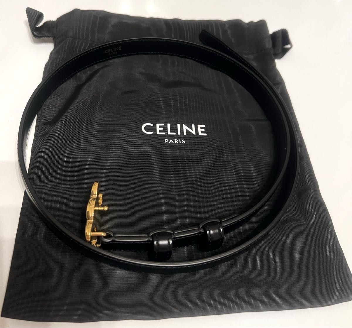 極美品 CELINE セリーヌ スモールトリオンフベルト セリーヌ 極美品 CELINE セリーヌ スモールトリオンフベルト セリーヌ