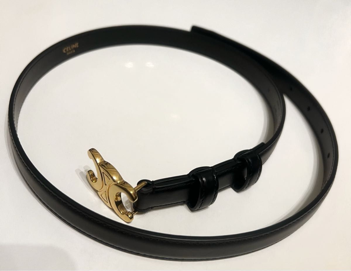 極美品 CELINE セリーヌ スモールトリオンフベルト セリーヌ 極美品 CELINE セリーヌ スモールトリオンフベルト セリーヌ