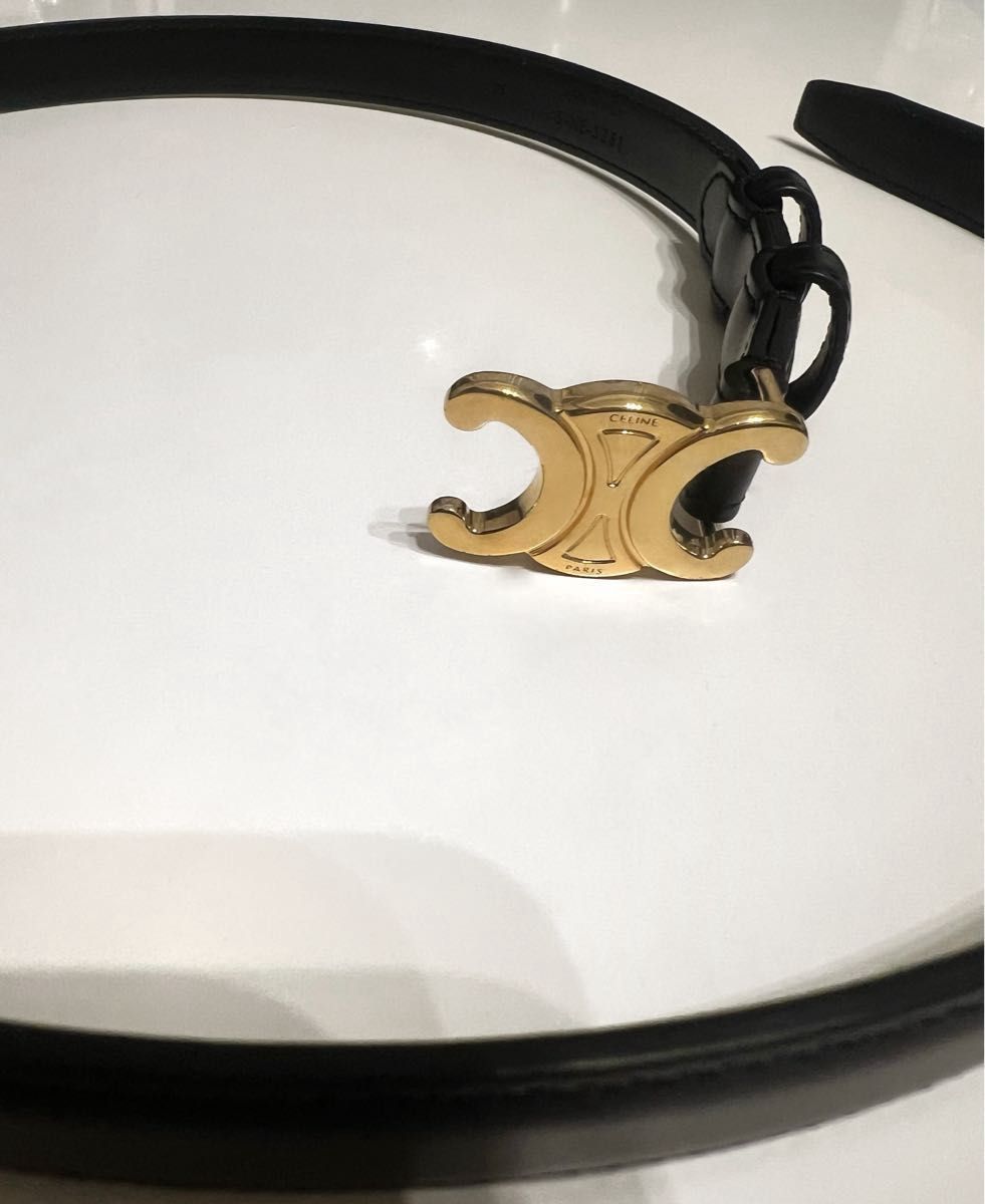 極美品 CELINE セリーヌ スモールトリオンフベルト セリーヌ 極美品 CELINE セリーヌ スモールトリオンフベルト セリーヌ