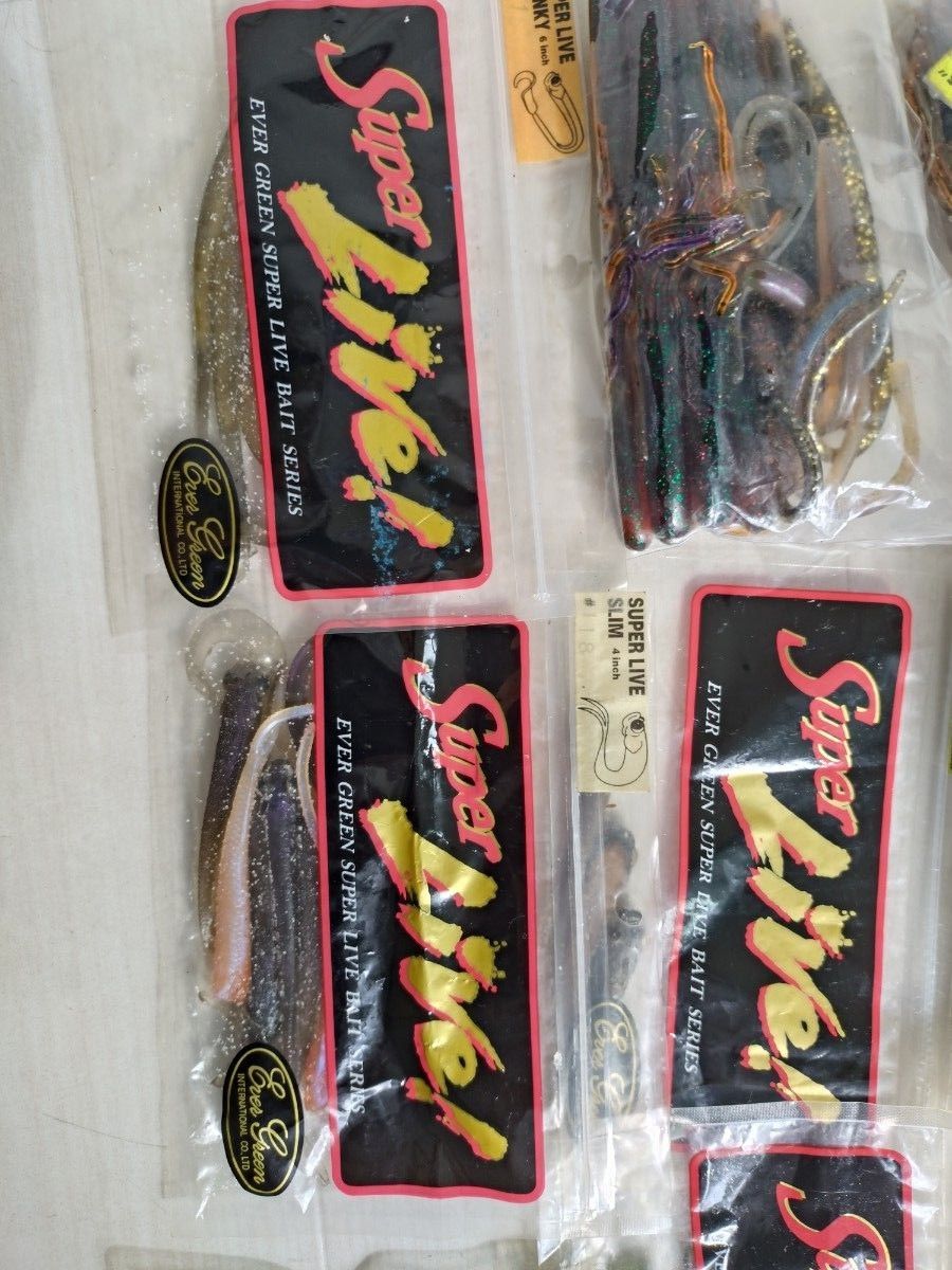 エコギア エバーグリーン ゲーリー USA スライダーワーム 他 エコギア エバーグリーン ゲーリー USA スライダーワーム 他
