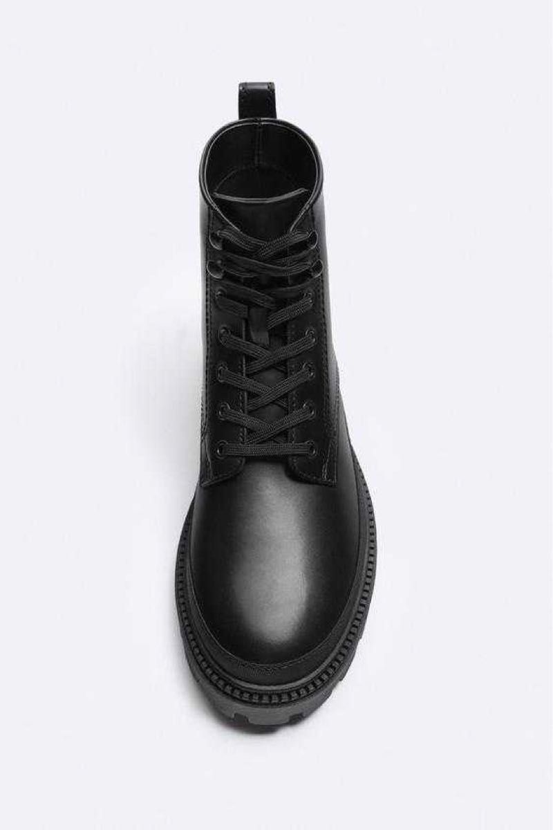 ZARA】 新品タグ付き メンズ レースアップブーツ 43|Yahoo ZARA】 新品タグ付き メンズ レースアップブーツ 43|Yahoo