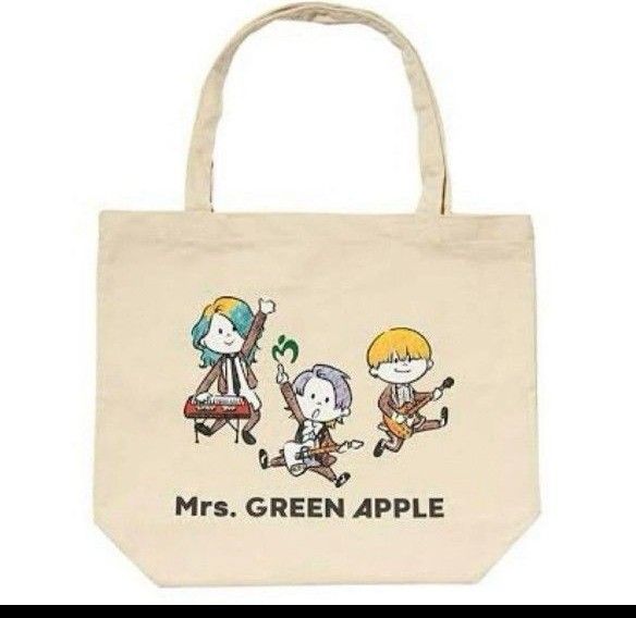 未使用Mrs GREEN APPLEゼンジン未到とリライアンス トートバッグ 未使用Mrs GREEN APPLEゼンジン未到とリライアンス トートバッグ