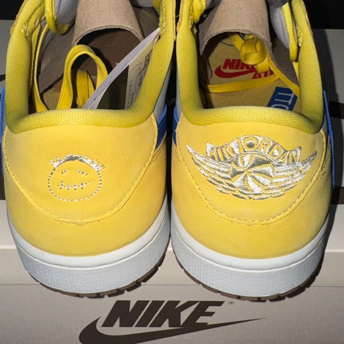 NIKE WMNS AIR JORDAN 1 LOW Travis Scott Canary 28 5cm|Yahoo NIKE WMNS AIR JORDAN 1 LOW Travis Scott Canary 28 5cm|Yahoo