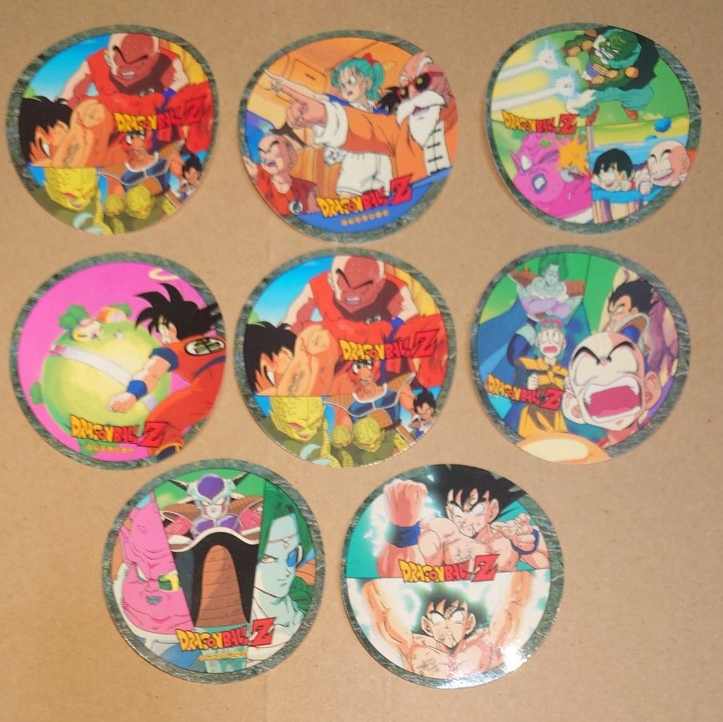 ドラゴンボール 当時物 きゃらかーん キャラカーン 8枚セット ドラゴンボール 当時物 きゃらかーん キャラカーン 8枚セット