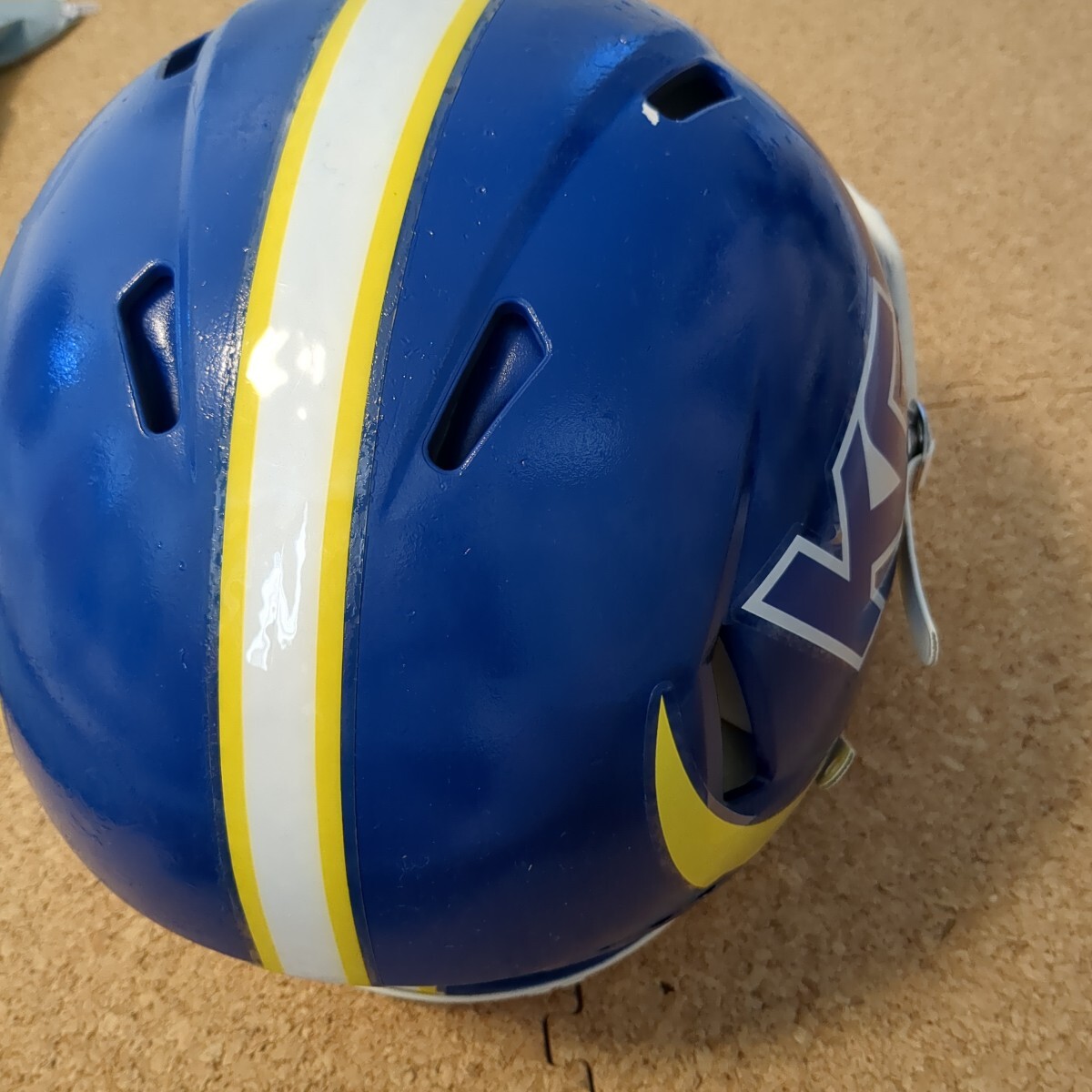 非売品】関西学院大学アメフト部FIGHTERS選手支給ヘルメット L 非売品】関西学院大学アメフト部FIGHTERS選手支給ヘルメット L