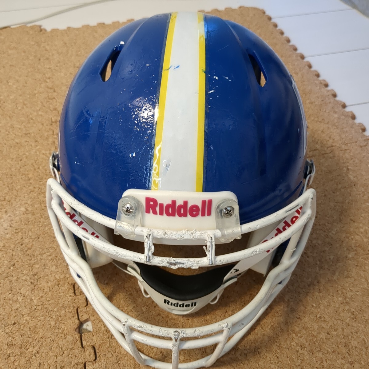 非売品】関西学院大学アメフト部FIGHTERS選手支給ヘルメット L 非売品】関西学院大学アメフト部FIGHTERS選手支給ヘルメット L