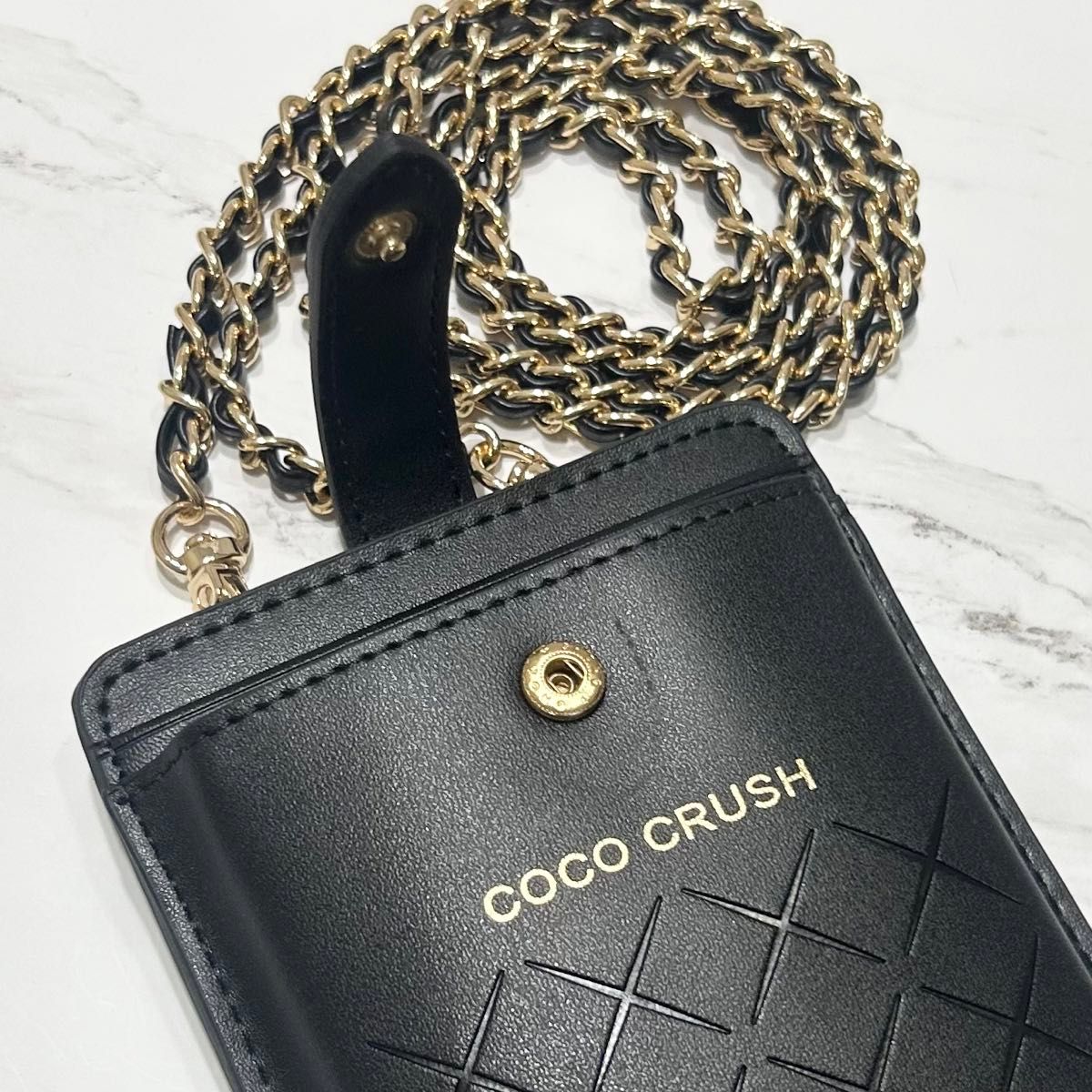 新品箱付【CHANEL】ノベルティ ココクラッシュ ポーチ ブラック 新品箱付【CHANEL】ノベルティ ココクラッシュ ポーチ ブラック