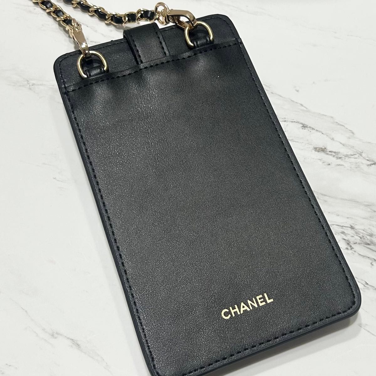 新品箱付【CHANEL】ノベルティ ココクラッシュ ポーチ ブラック 新品箱付【CHANEL】ノベルティ ココクラッシュ ポーチ ブラック