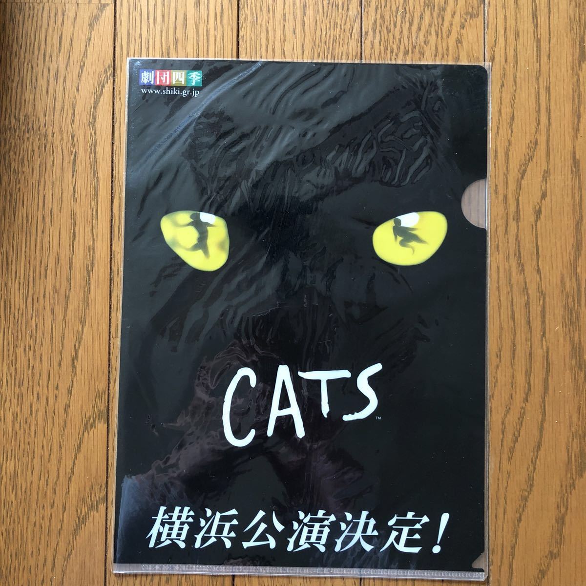 * rare not for sale * Shiki Theatre Company CATS Yokohama .. decision! clear file 