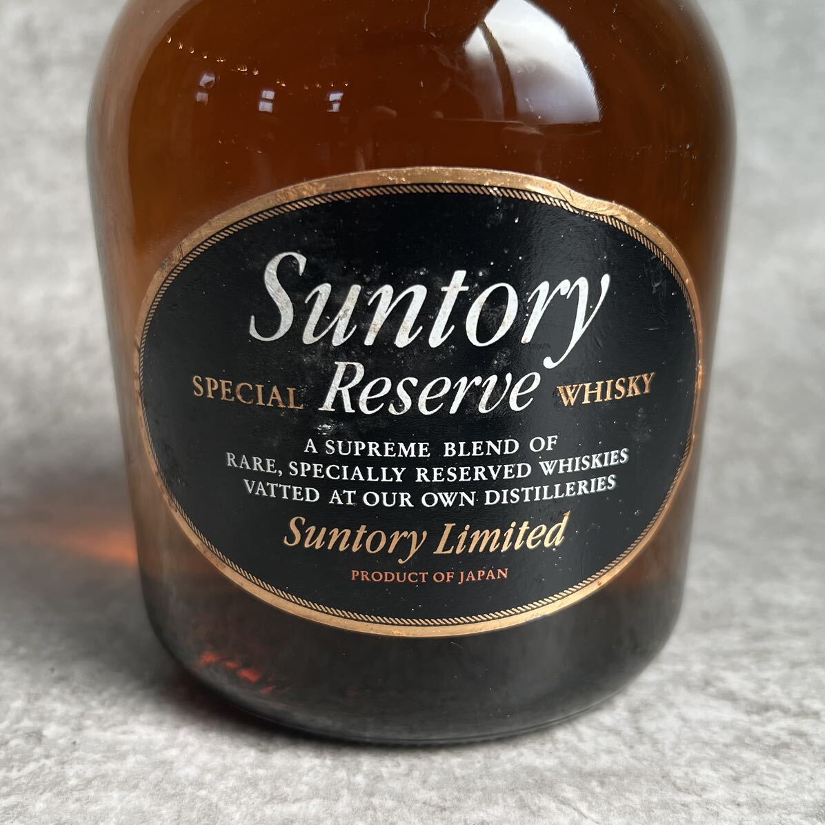 サントリー SUNTORY ウイスキー リザーブ Reserve / 酒 古い 古 サントリー SUNTORY ウイスキー リザーブ Reserve / 酒 古い 古