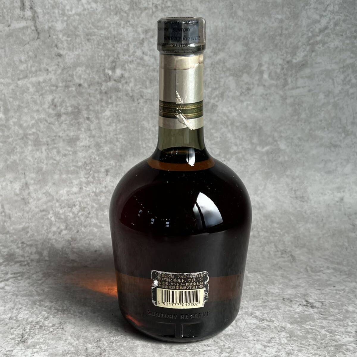 サントリー SUNTORY ウイスキー リザーブ Reserve / 酒 古い 古 サントリー SUNTORY ウイスキー リザーブ Reserve / 酒 古い 古