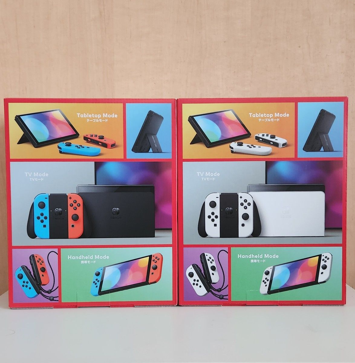 Nintendo Switch スイッチ本体 有機EL ホワイト&ネオン 2台 Nintendo Switch スイッチ本体 有機EL ホワイト&ネオン 2台