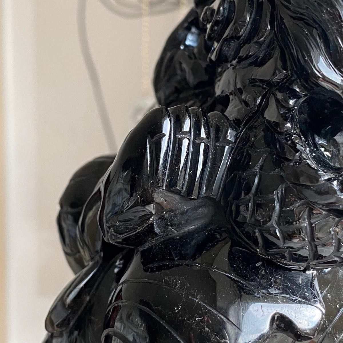 希少【 漆黒 天然 黒水晶 『 皇帝龍 』約2 7kg 彫物 天然 非加熱 希少【 漆黒 天然 黒水晶 『 皇帝龍 』約2 7kg 彫物 天然 非加熱