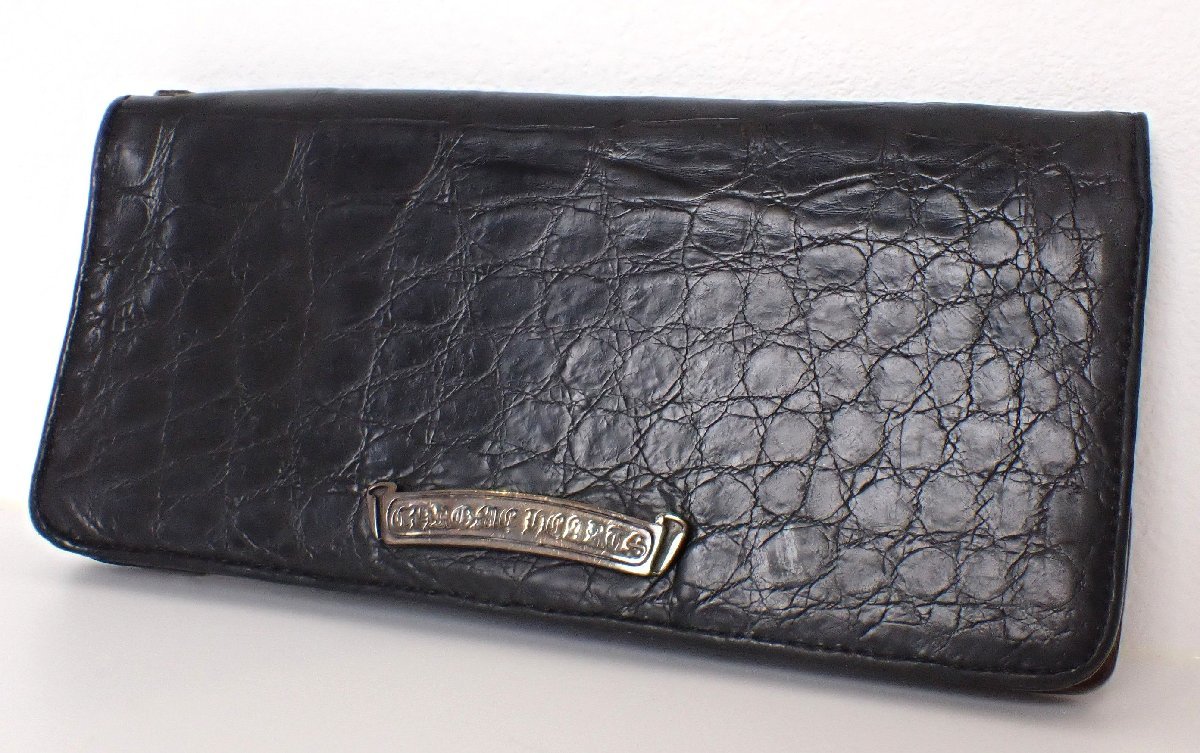 CHROME HEARTS クロムハーツ メンズ クロコダイル 長財布 CHROME HEARTS クロムハーツ メンズ クロコダイル 長財布