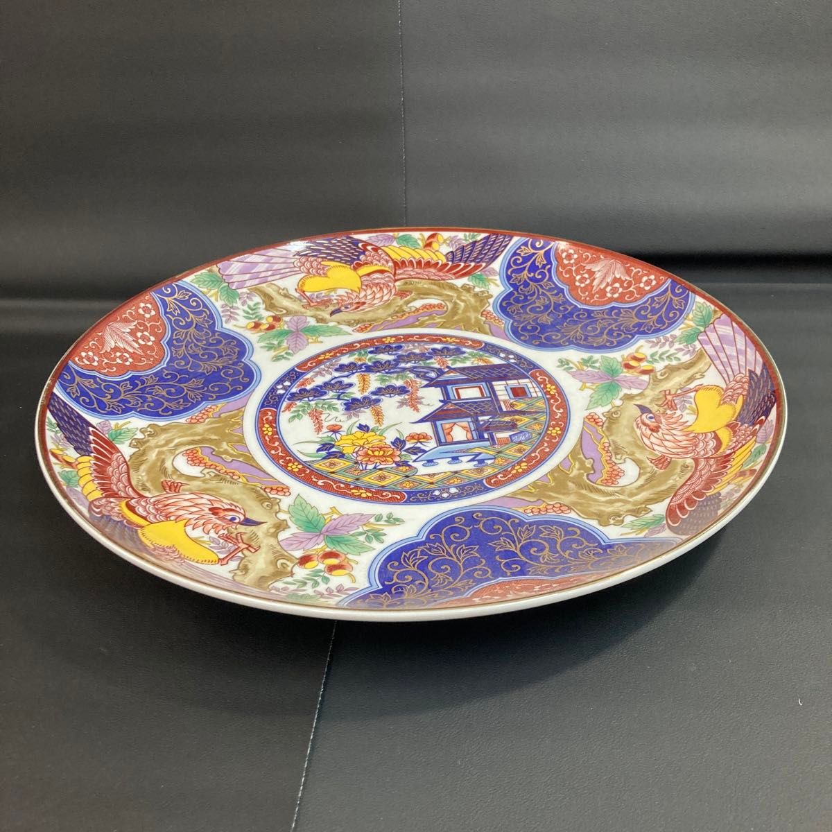 大皿レトロ骨董飾り皿 - 家具 大皿レトロ骨董飾り皿 - 家具